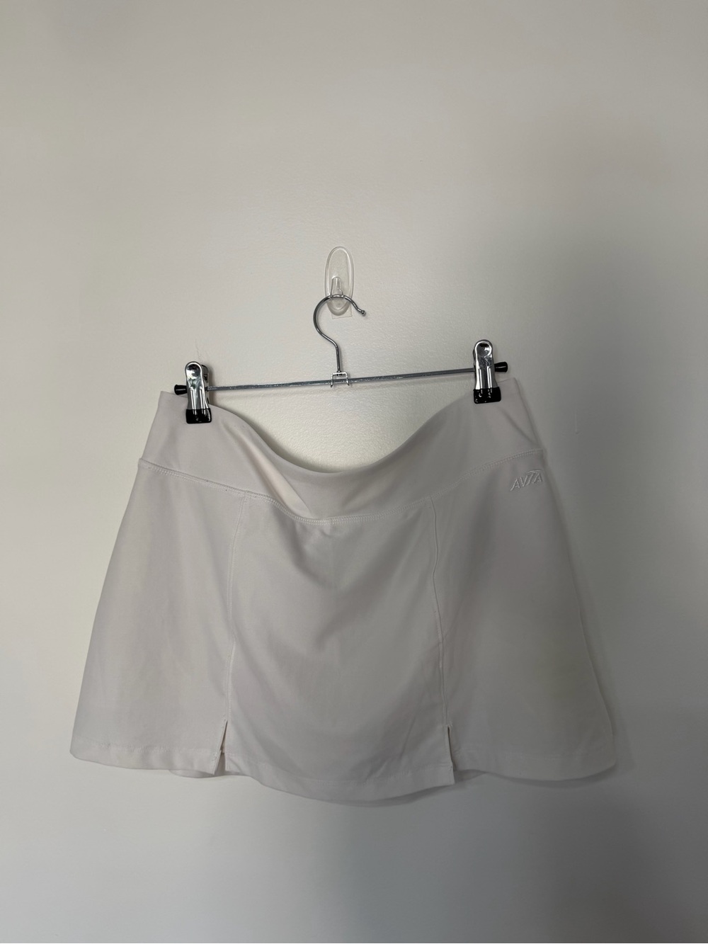 AVIA Women’s White Tennis Skort Size M Golf Athletic Active Stretch Skirt Skort